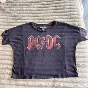 AC/DC Black Graphic T-Shirt